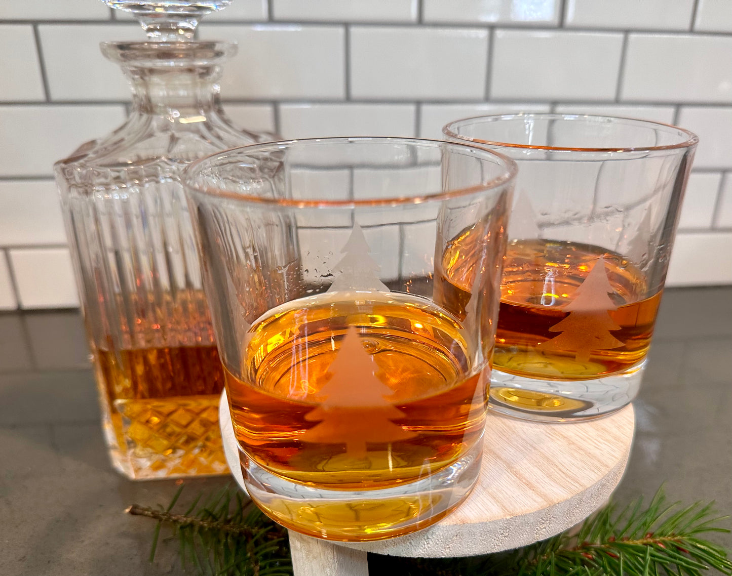 Whiskey Tree Glass