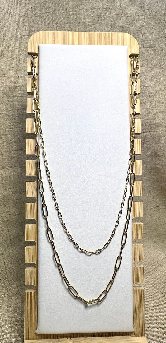 Stacking Chains Necklace